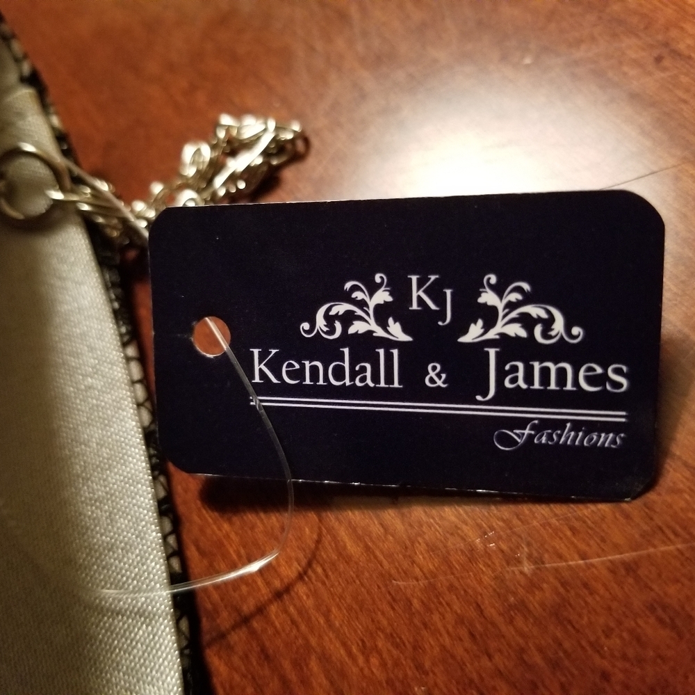 Kendall & James wedding,prom black lace purse - Picture 3 of 3